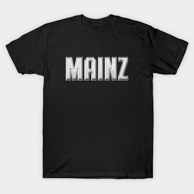 Mainz Stadt Mainzer Schriftzug Städter Rhein T-Shirt by Foxxy Merch